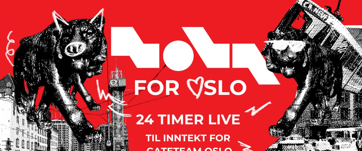 Nova for Oslo - 24 timer live til inntekt for Gateteam Oslo!