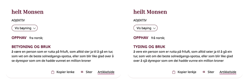 Monsen ordbok Lobbyen