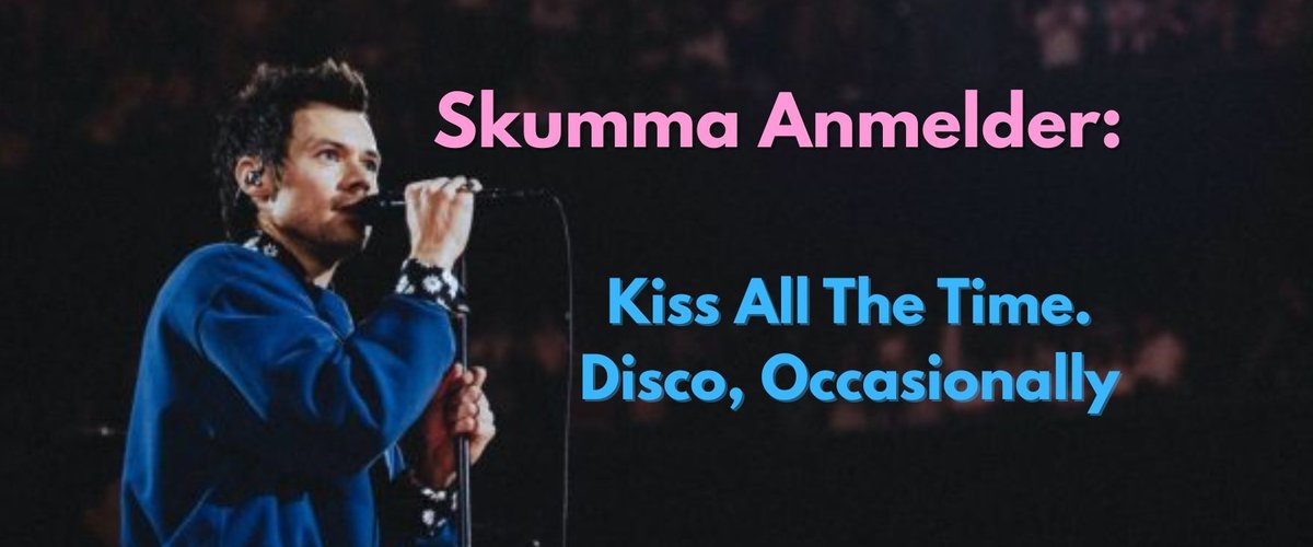 Skumma anmelder: Kiss All The Time. Disco, Occasionally.